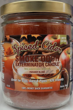 Smoke Odor Exterminator Candle Spiced Cider 13oz